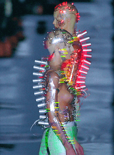 Givenchy by Alexander McQueen, Fall 1999.