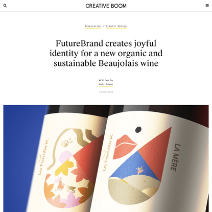 FutureBrand creates joyful identity for a new organic and sustainable Beaujolais wine