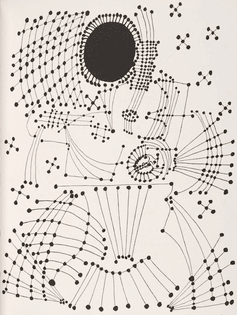 Pablo Picasso, Constellation Drawings, 1924.