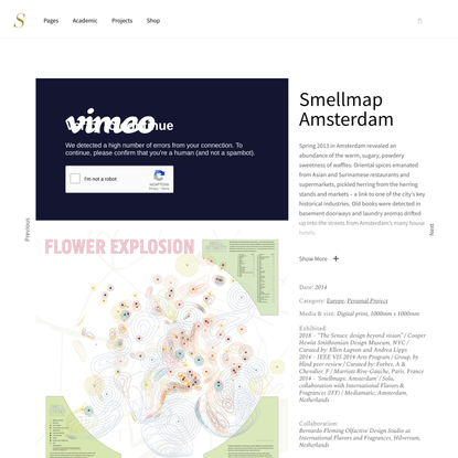 Smellmap Amsterdam - Sensory Maps