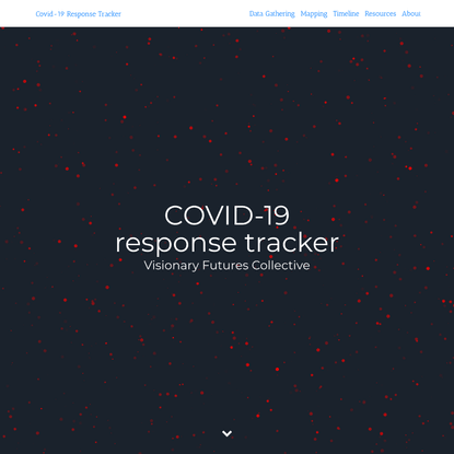 COVID-19 response tracker