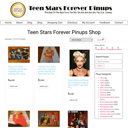 2000- 2010 Archives - Teen Stars Forever Pinups