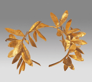 Macedonian Gold Olive Wreath, 4th-3rd Century BC
