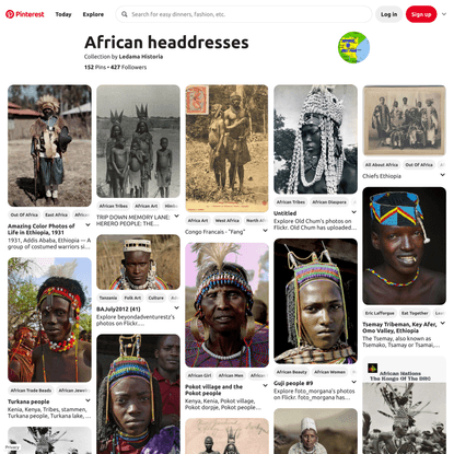 African headdresses