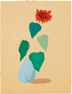 David Hockney, Sunflower (1978)