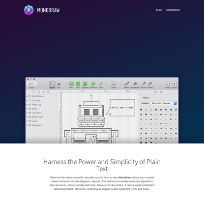 Monodraw for macOS — Helftone