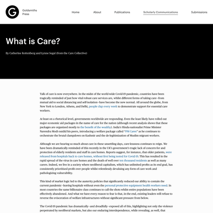 What is Care?