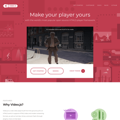 Video.js - Make your player yours