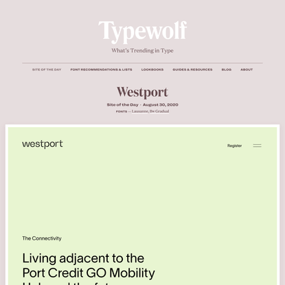 Westport · Typewolf