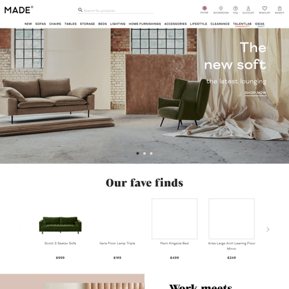 MADE.com: Design Furniture &amp; Accessories