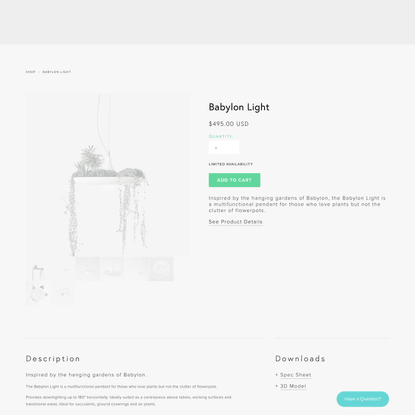 Babylon Light — object/interface