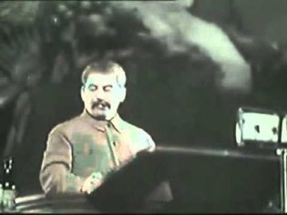Stalin tests the audiences
