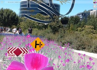 "Gardens of the Anthropocene," augmented reality, Seattle Art Museum Olympic Sculpture Park