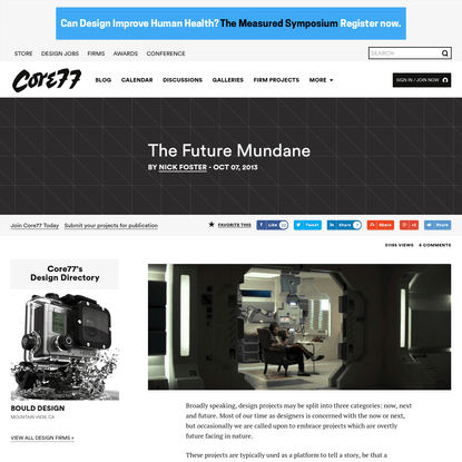 The Future Mundane - Core77