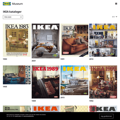 Svenska IKEA kataloger | IKEA Museum