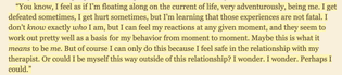 Experiences are not fatal
