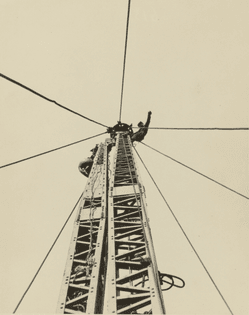 Starting to "Jump the Derrick," Empire State Building - Lewis Hine
