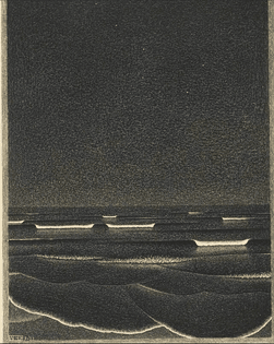 MC Escher, Phosphorescent Sea