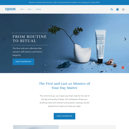 From routine to ritual, eco-friendly and clean oral care