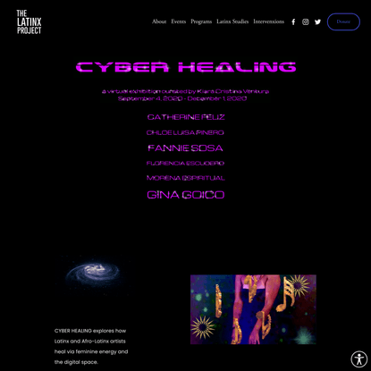 The Latinx Project at NYU — CYBER HEALING