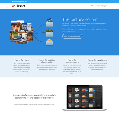 Picsort App | The Fast Image Sorting Tool