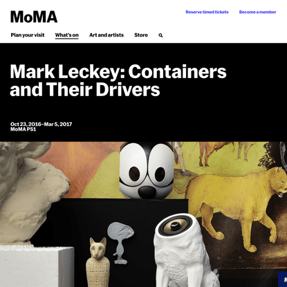 Mark Leckey: Containers and Their Drivers | MoMA