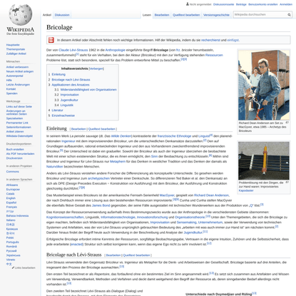 Bricolage – Wikipedia