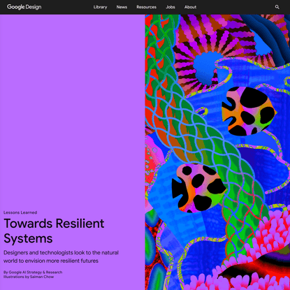 Towards Resilient Systems - Library - Google Design
