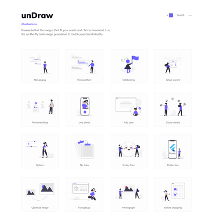 Illustrations | unDraw