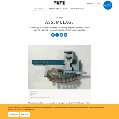 Assemblage – Art Term | Tate