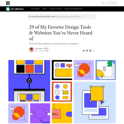 29 of My Favorite Design Tools &amp; Websites You’ve Never Heard of