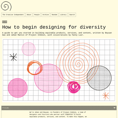 How to begin designing for diversity