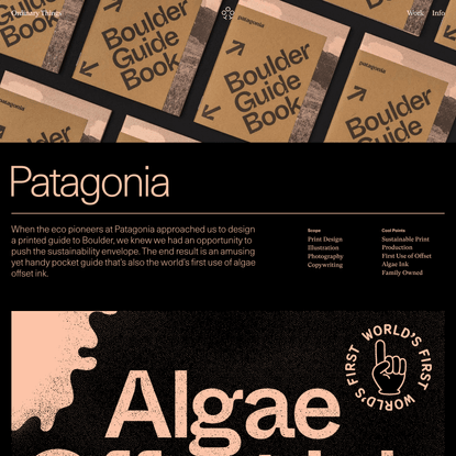 Patagonia → Ordinary Things | Sustainable Branding &amp; Design Studio