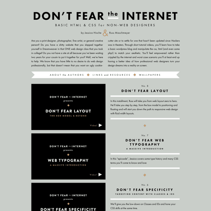Don’t Fear the Internet