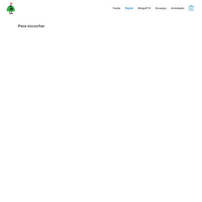 Playlist – Minigolf Deportivo