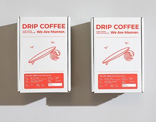 Manner Coffee Drip Coffee | Packaging Design