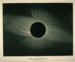 Total eclipse of the sun. Observed July 29, 1878, at Creston, Wyoming Territory
