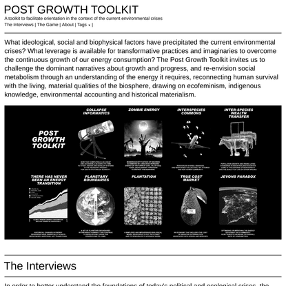 POST GROWTH TOOLKIT