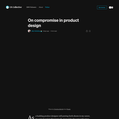 On compromise in product design