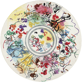 Marc Chagall - Preliminary sketch for the Opera ceiling