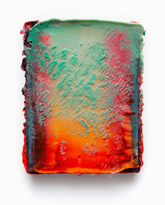 welcome™ on Instagram: “Paintings by Lev Khesin “The process of applying the silicone layers on top of each other, this inte...