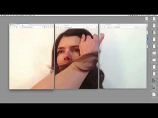 A Self Portrait in Three Browsers - Olia Lialina