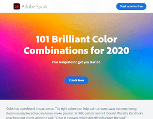 101 Brilliant Color Combinations for 2020
