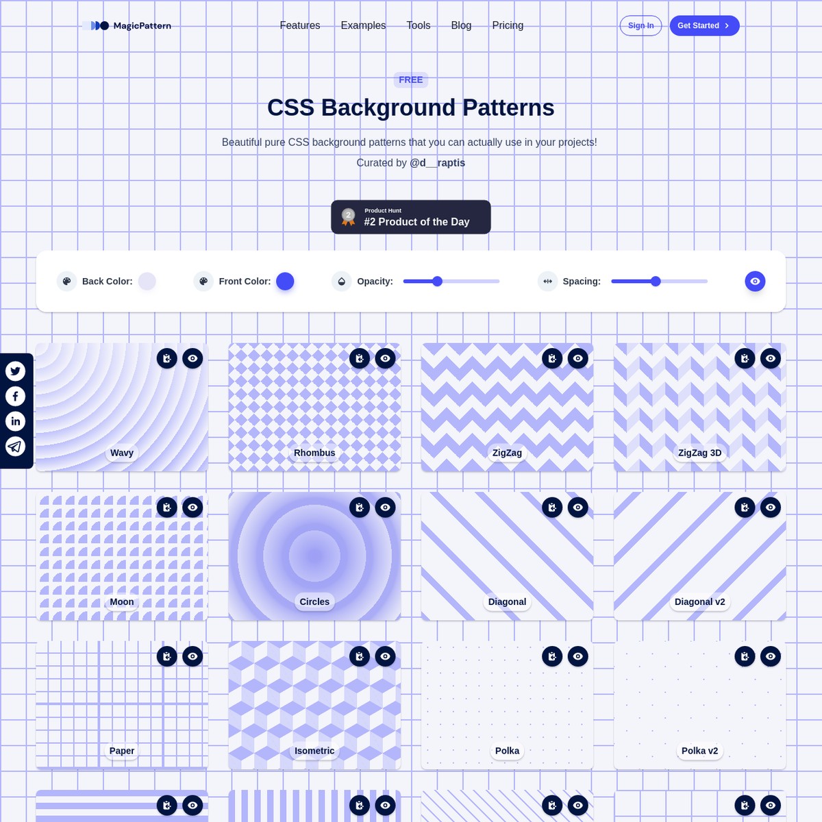 Css Background Patterns By Magicpattern — Arena