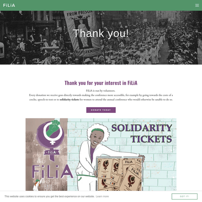 Donate - FiLiA