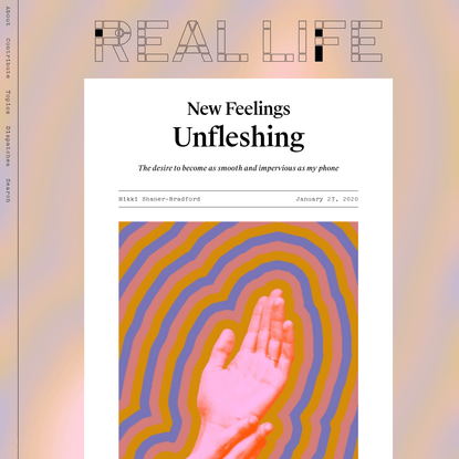 Unfleshing - Real Life