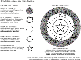 Knowledge cultures as a nested system