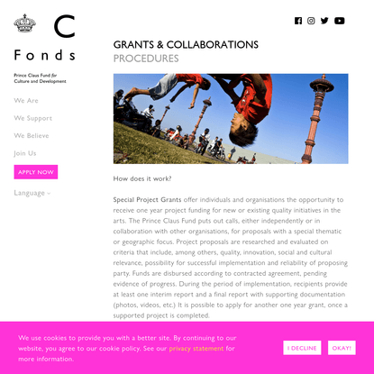Grants Procedures - Prince Claus Fund