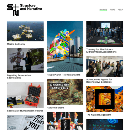 Structure &amp; Narrative - Research &amp; Design by Sjef van Gaalen