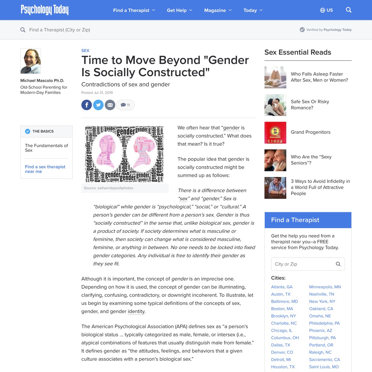 Time To Move Beyond “gender Is Socially Constructed” — Arena